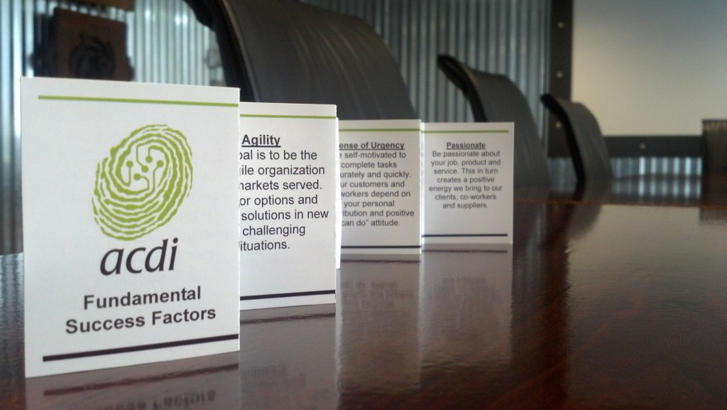 Fundamental Success Factors